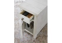 antique white occasional tables   