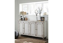antique white occasional tables   