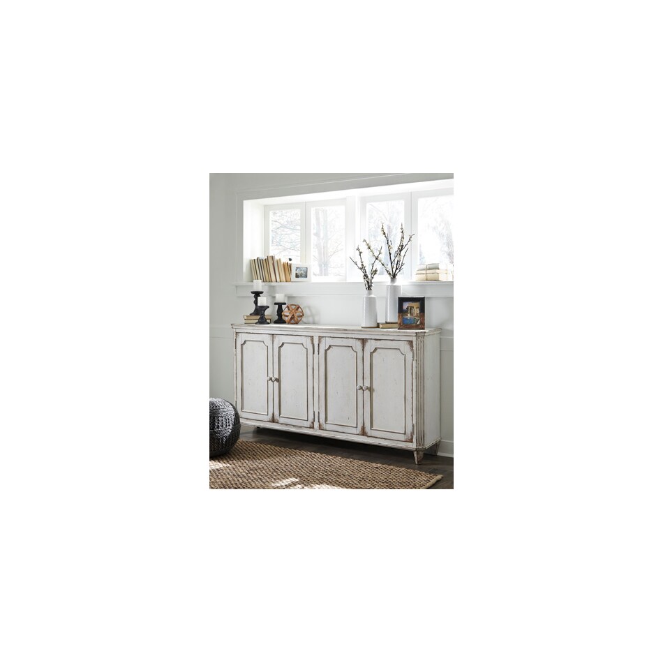 antique white occasional tables   