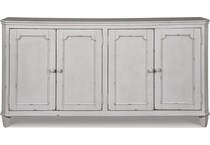 antique white occasional tables   