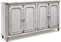 antique white occasional tables   