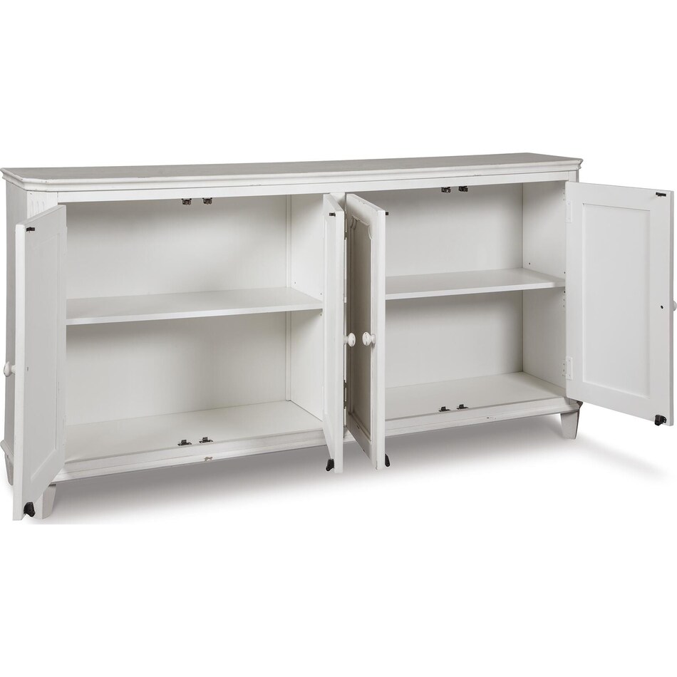 antique white occasional tables   