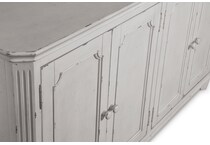 antique white occasional tables   