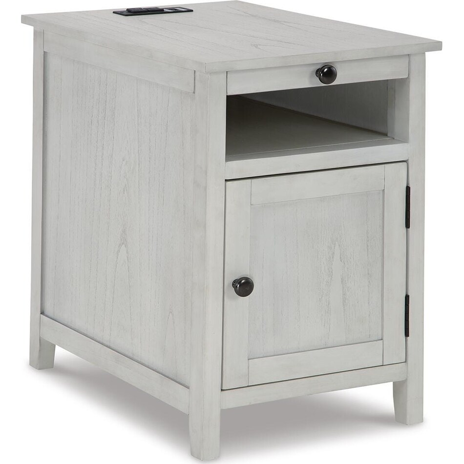 antique white occasional tables   