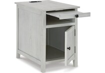 antique white occasional tables   