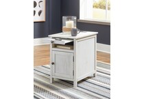 antique white occasional tables   