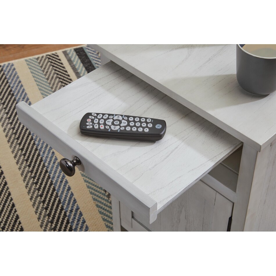 antique white occasional tables   