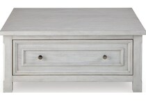 antique white occasional tables   