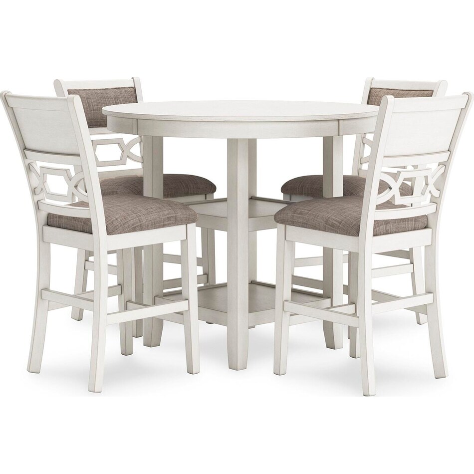 antique white pub tables bars and stools   