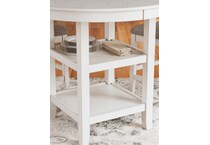 antique white pub tables bars and stools   