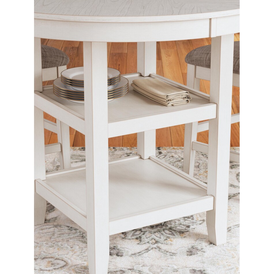 antique white pub tables bars and stools   