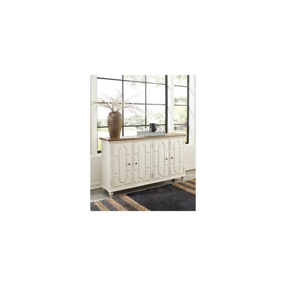 antique white wall units   