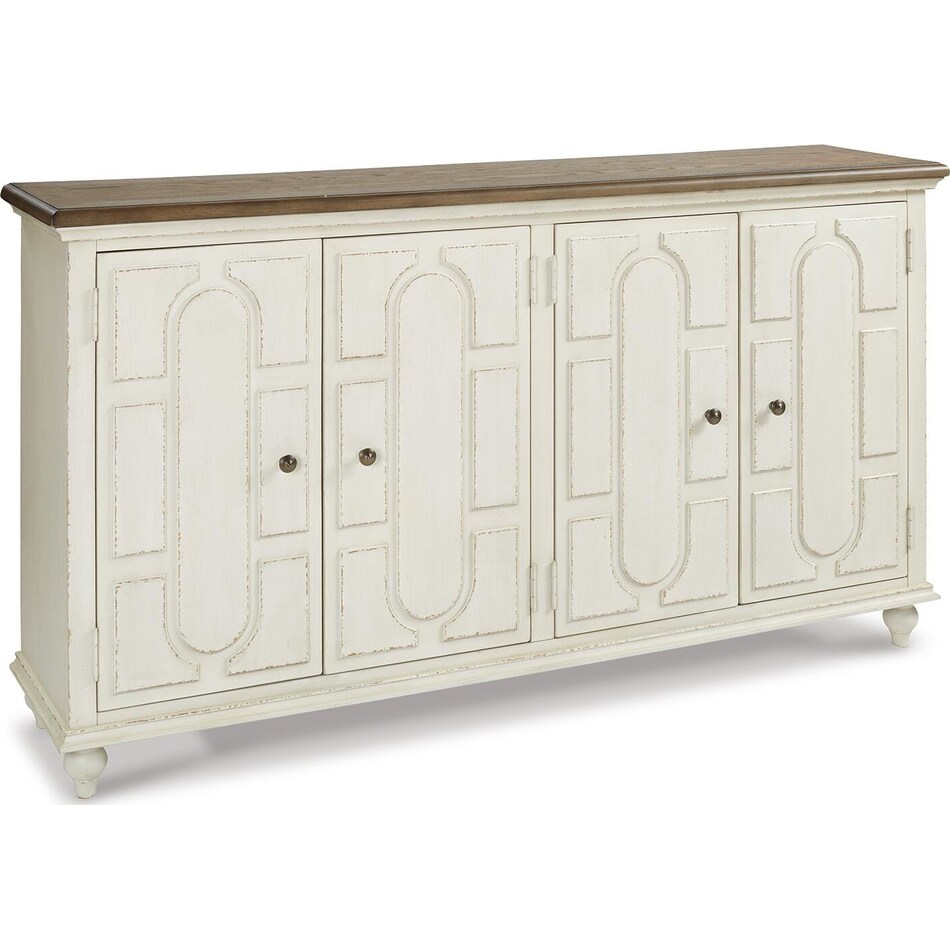 antique white wall units   