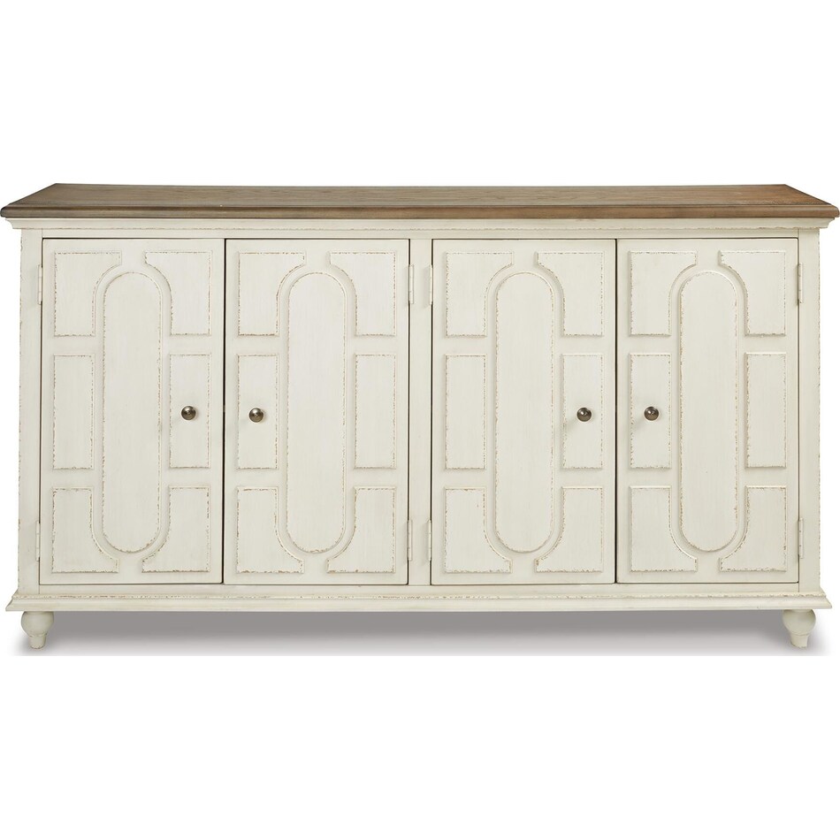 antique white wall units   