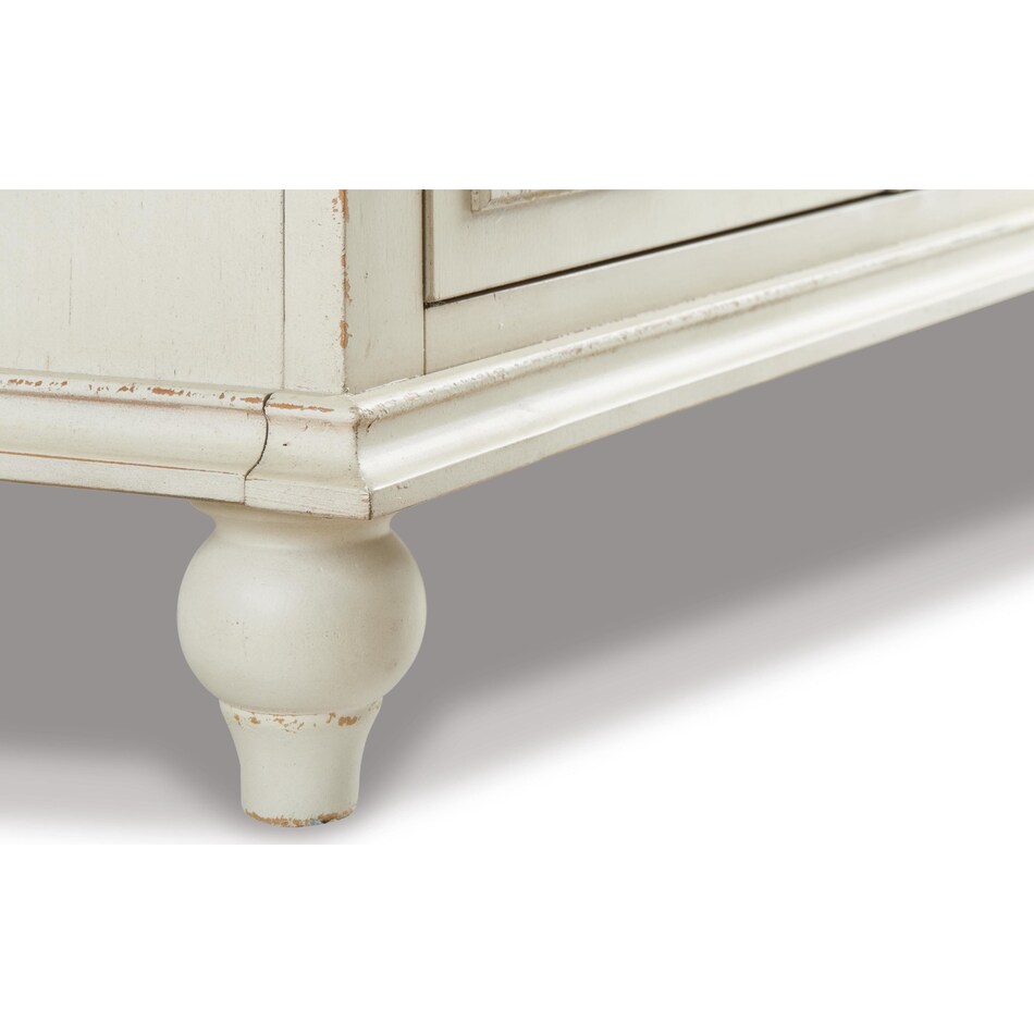 antique white wall units   