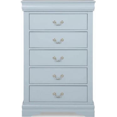 Louis Philip Chest - Blue