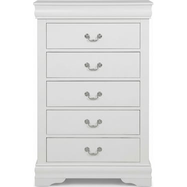 Louis Philip Chest - Greige
