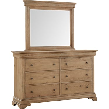 Chateau Philippe Landscape Mirror - Cognac