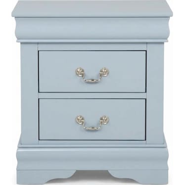 Louis Philip Night Stand - Blue