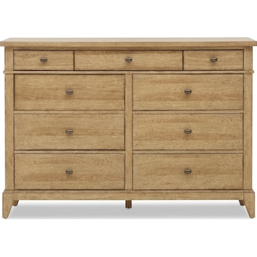 Dresser (9 drawers, LSF jewelry tray, felt lined top drawers, cedar lined bottom drawers)