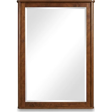 Kingsport Mirror - Rustic Cherry