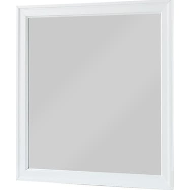 Louis Philip Dresser Mirror - Greige