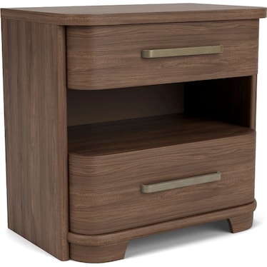Delia 2 Drawer Nightstand