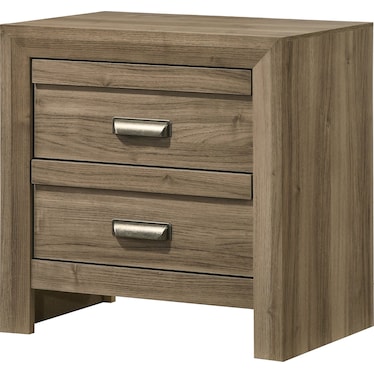 Valor Nightstand - Light Brown