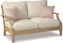 beige outdoor furniture   
