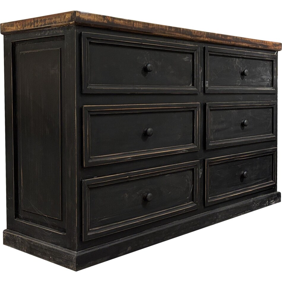 black distressed edges bedroom   