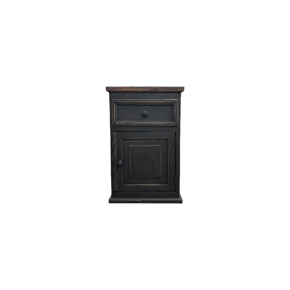 black distressed edges bedroom   