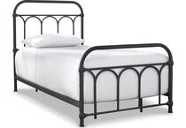 black bedroom   