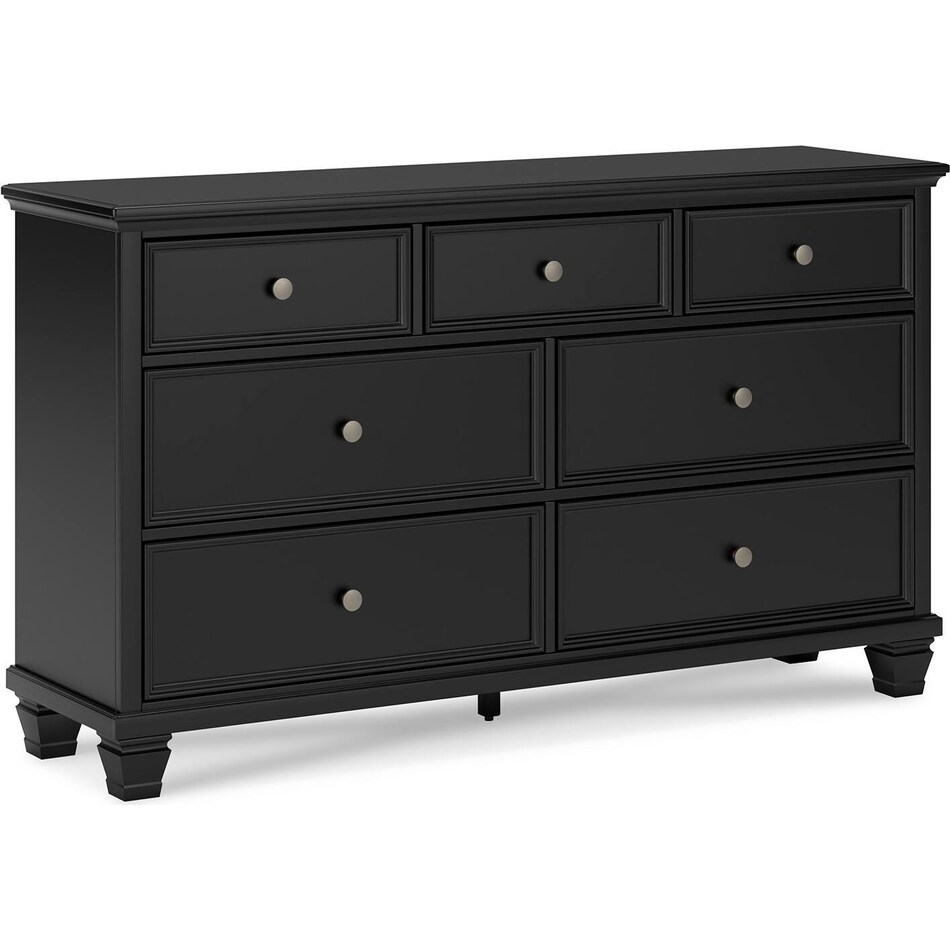 black bedroom   