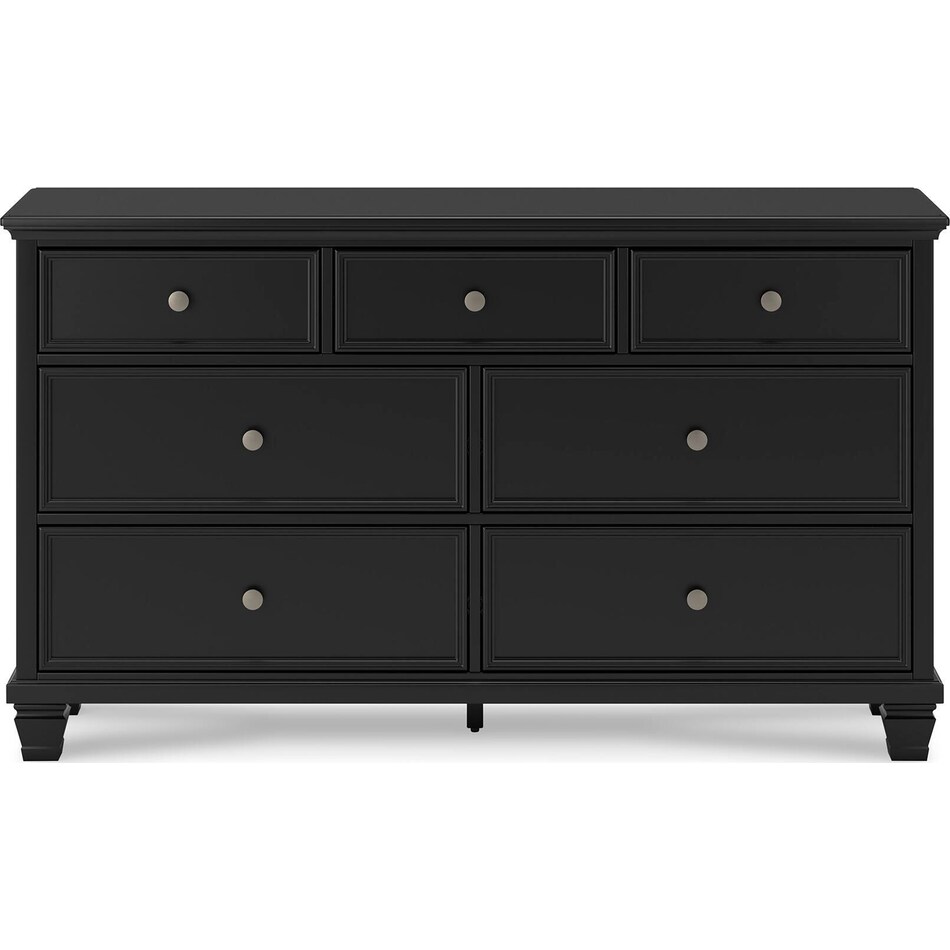 black bedroom   
