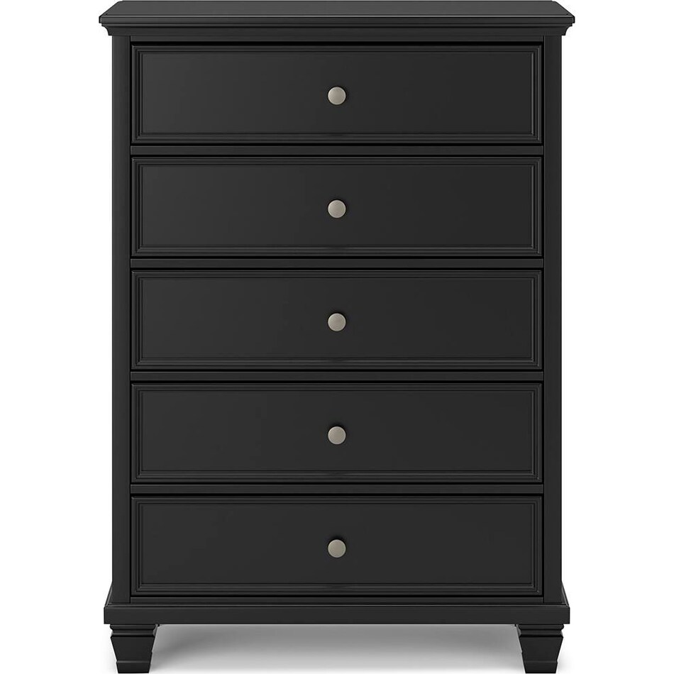 black bedroom   