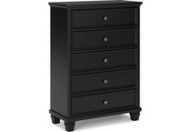 black bedroom   