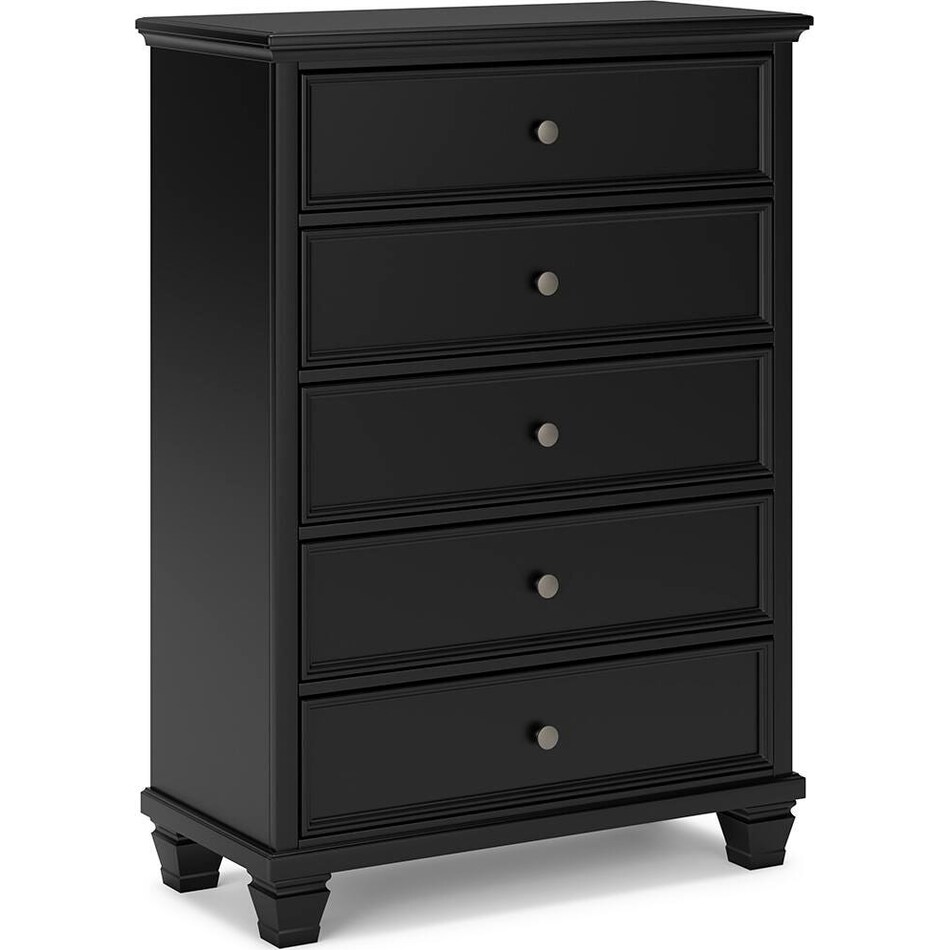 black bedroom   