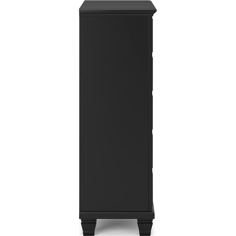black bedroom   