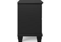 black bedroom   