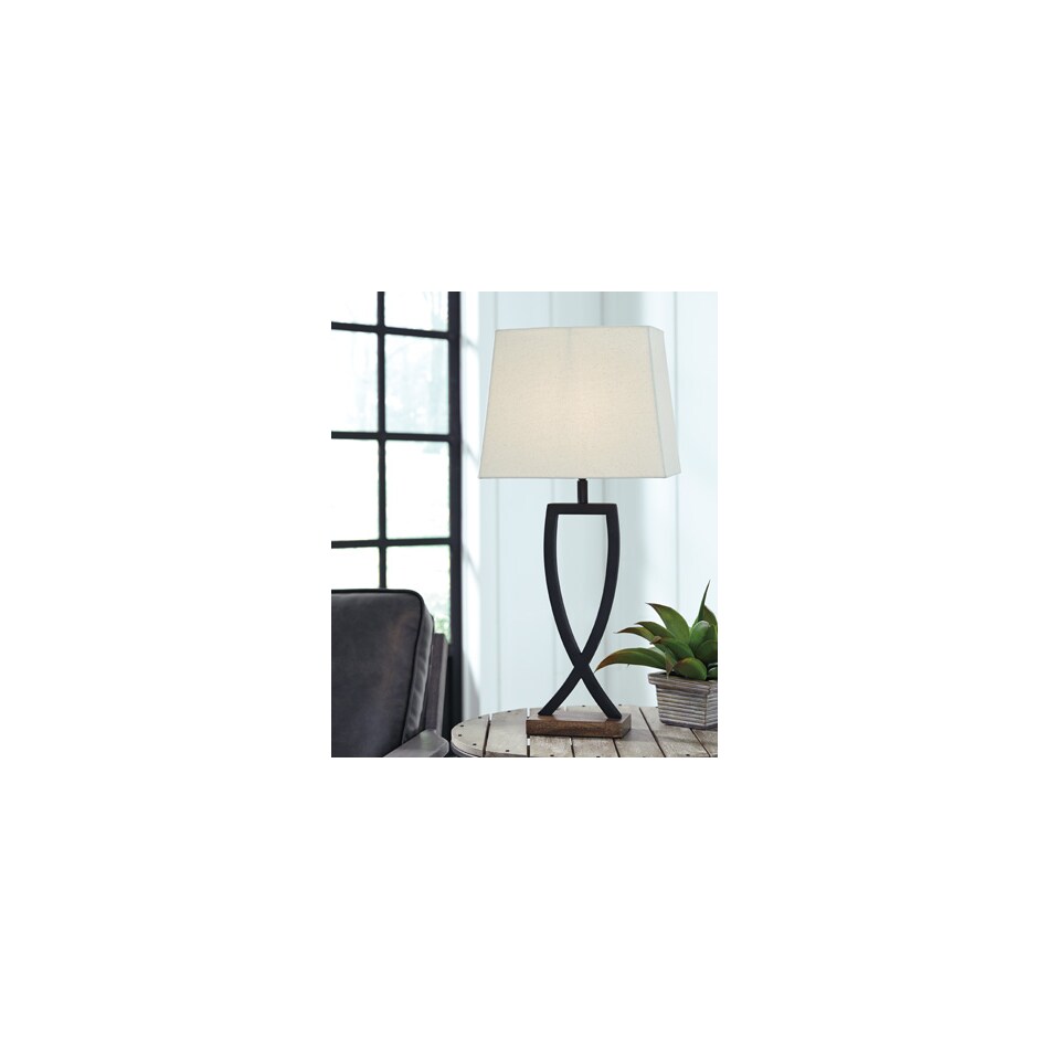 black brown lamps   