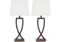 black brown lamps   