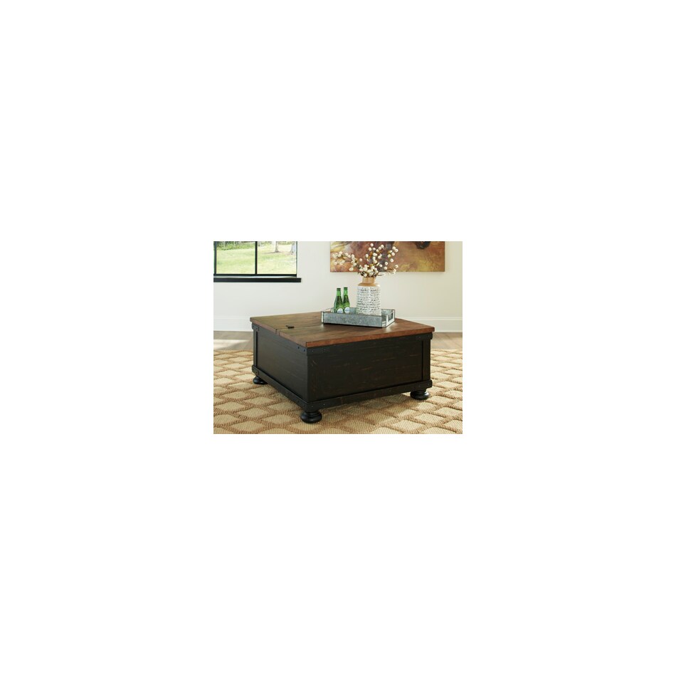 black brown occasional tables   