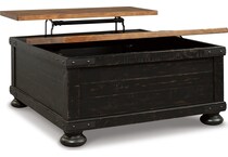 black brown occasional tables   