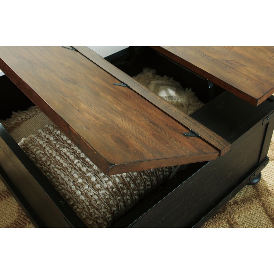 black brown occasional tables   