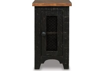 black brown occasional tables   