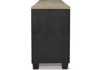 black brown wall units   