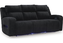 black fabric living room groups   