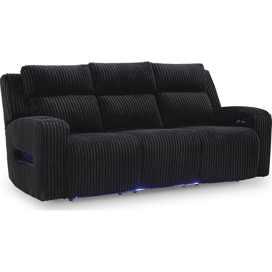 black fabric living room groups   