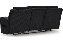 black fabric living room groups   