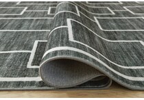 black gray area rugs   